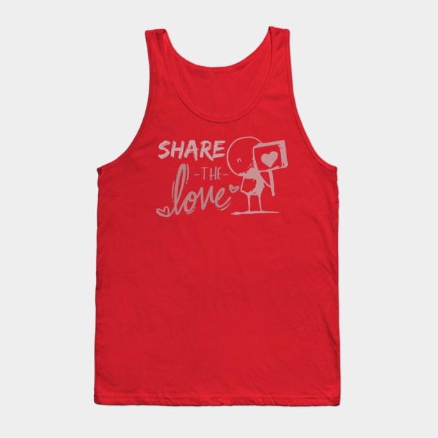 share the love Tank Top by Alexander S.